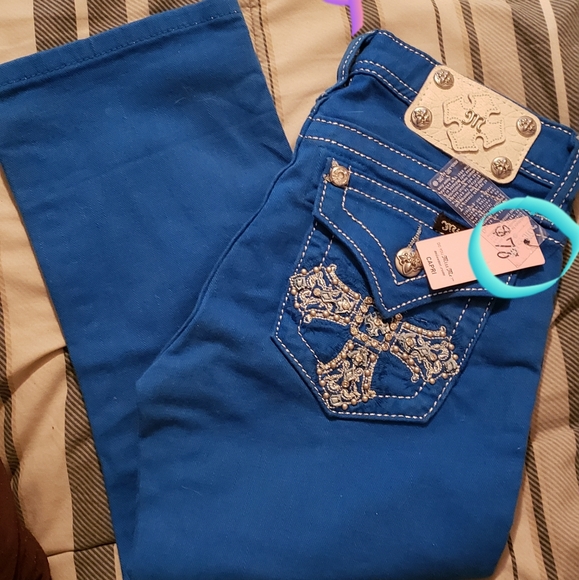 Miss Me Capris Girls size 14 - Picture 1 of 1